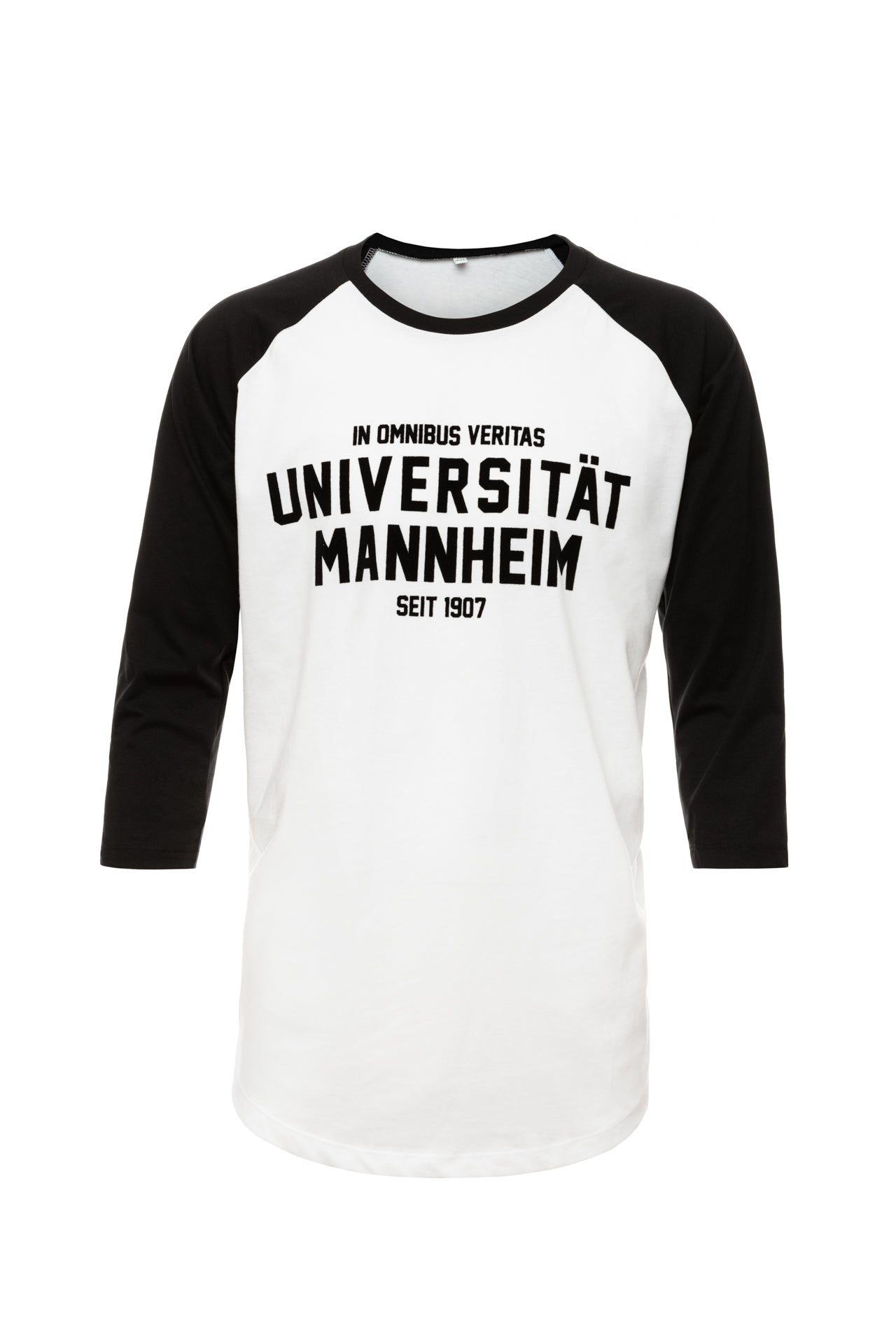 T-Shirt Illinoise, white/black flock