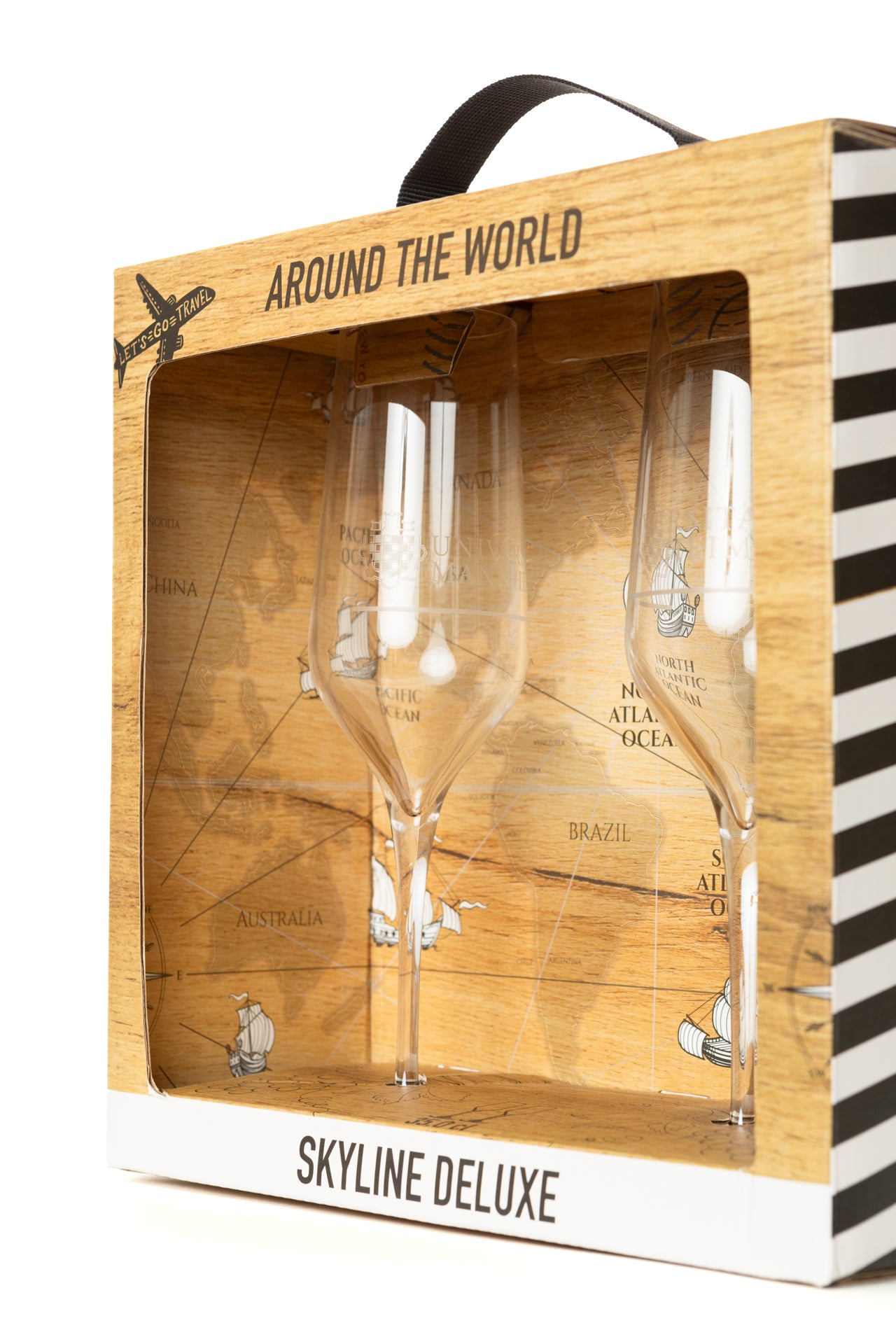 Sektglas 2er Set Uni Mannheim