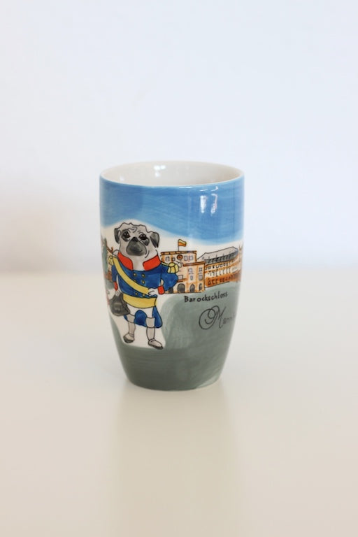 Schlosstasse (Motiv Mops)