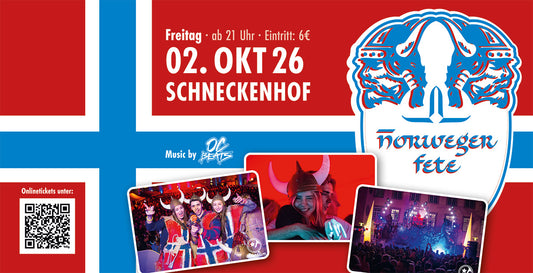 Norwegerparty im Schneckenhof 02.10.2026
