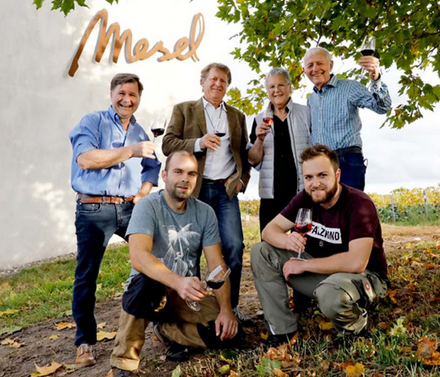 24.01.2025: Wine tasting at the winery Mesel