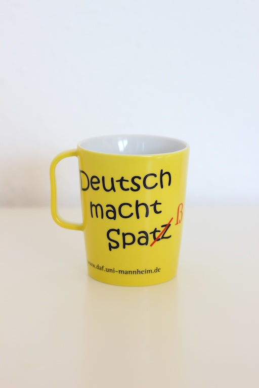 Kaffeetasse - Deutsch macht Spatz